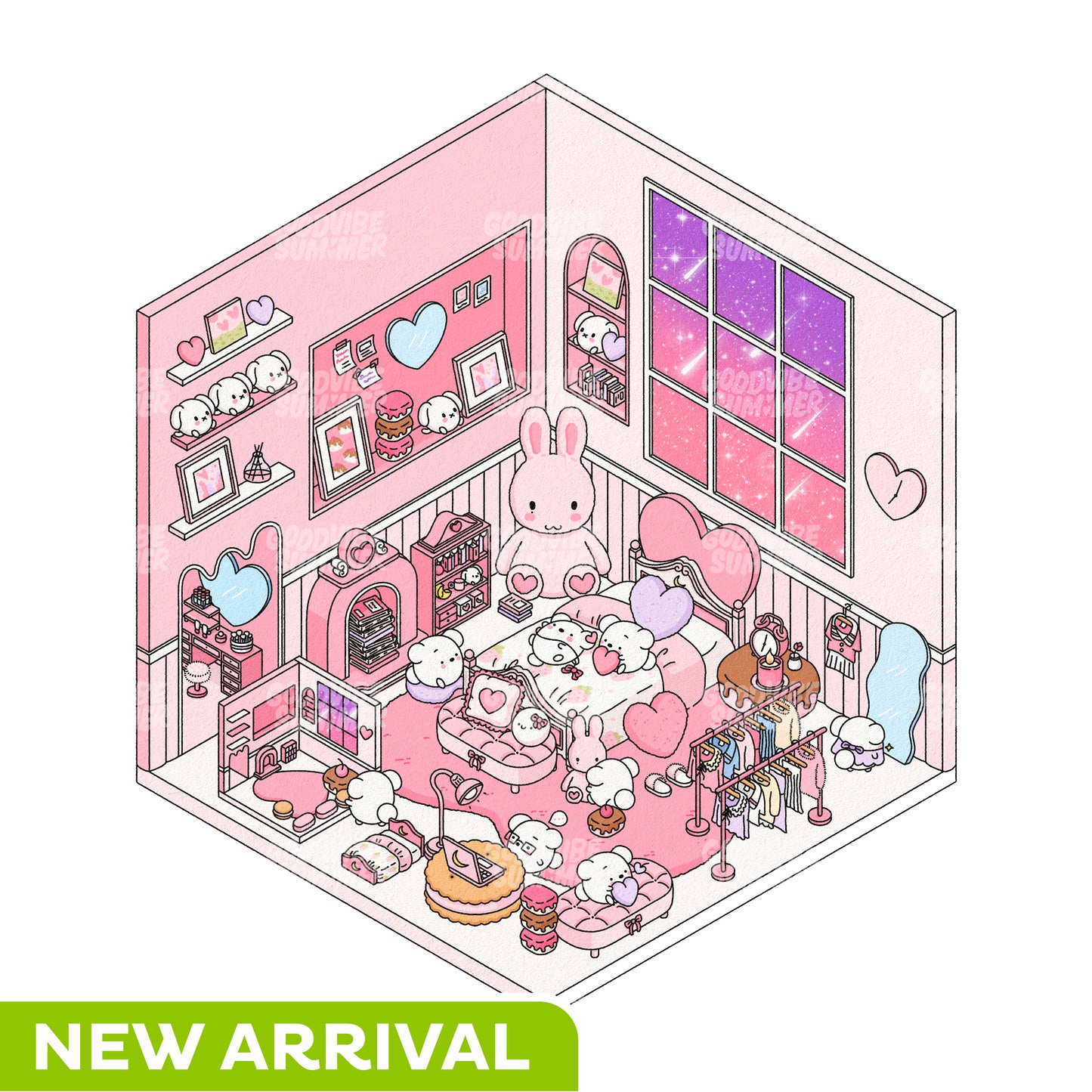 Pink Starlight Loft