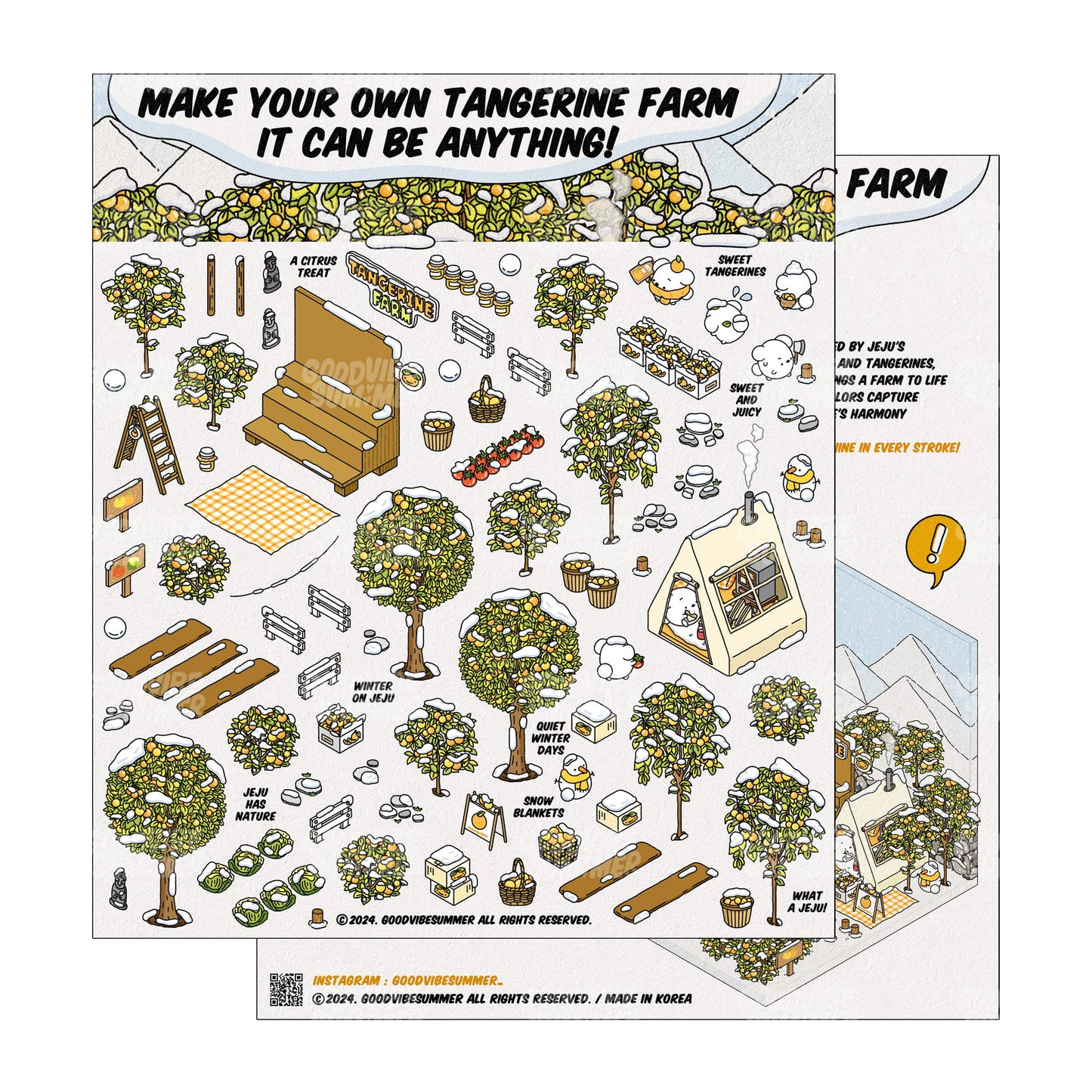Jeju Tangerine Farms Duo