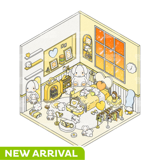 Yellow Bunny Bedroom