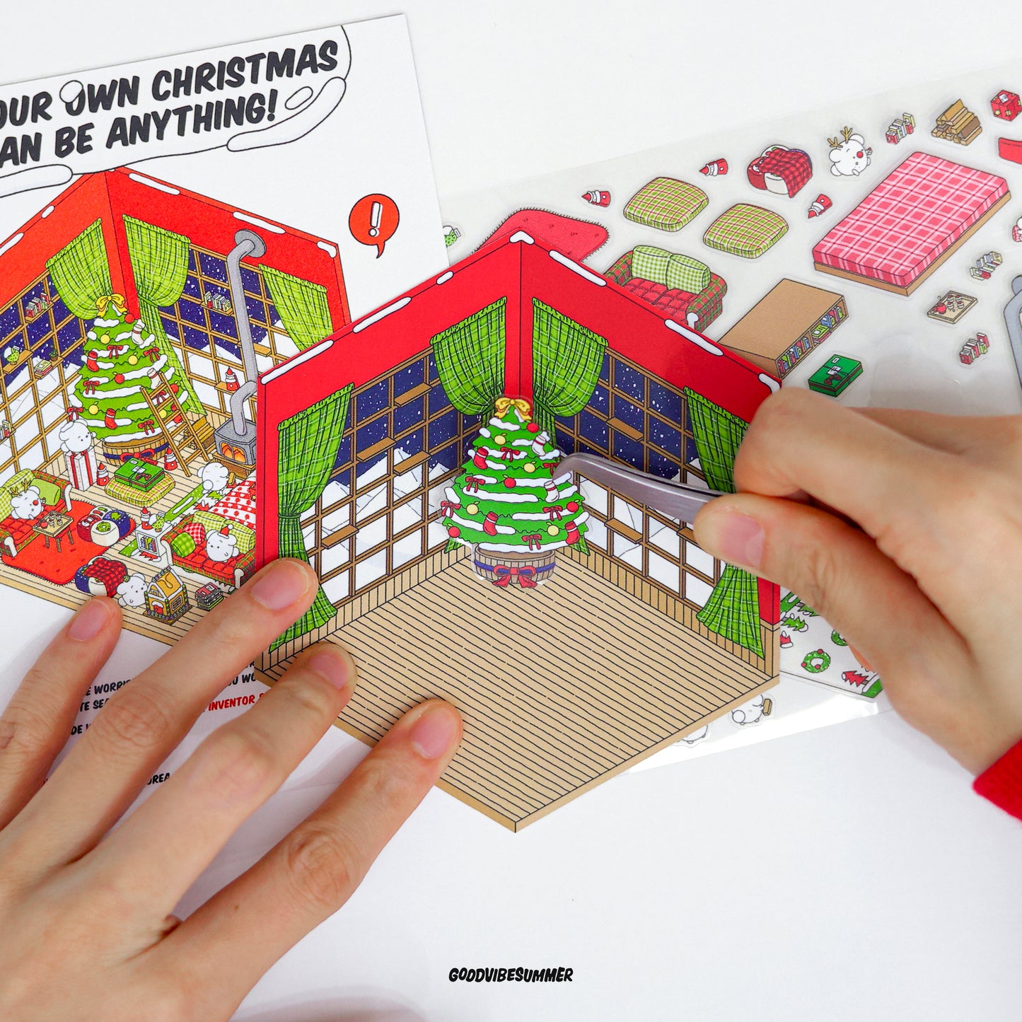 居心地の良いクリスマスキャビン