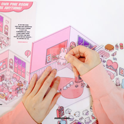 Pink Starlight Loft 3x Size