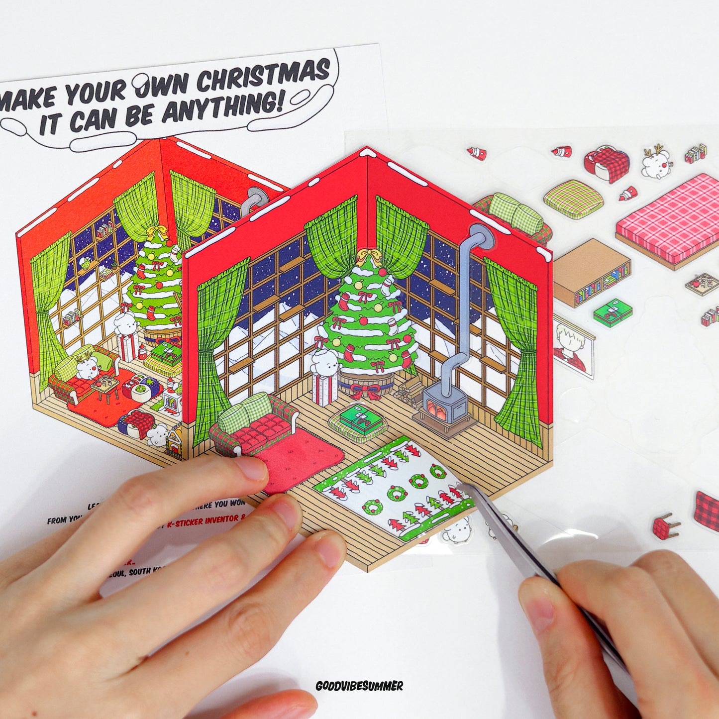 居心地の良いクリスマスキャビン