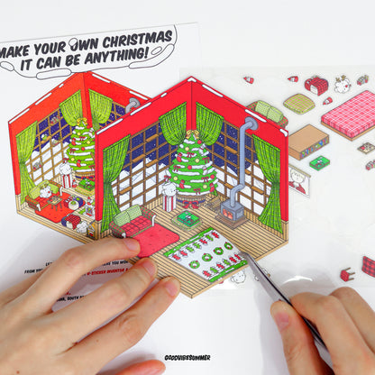 居心地の良いクリスマスキャビン