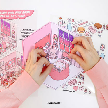 Pink Starlight Loft 3x Size