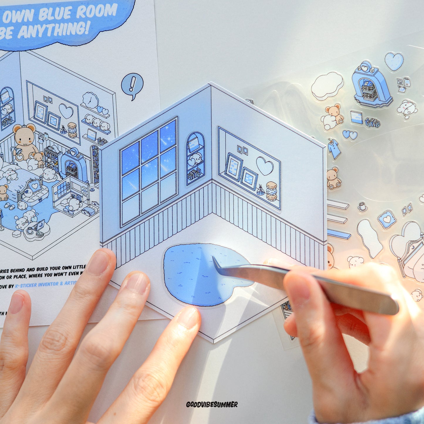 ブルーベアベッドルーム