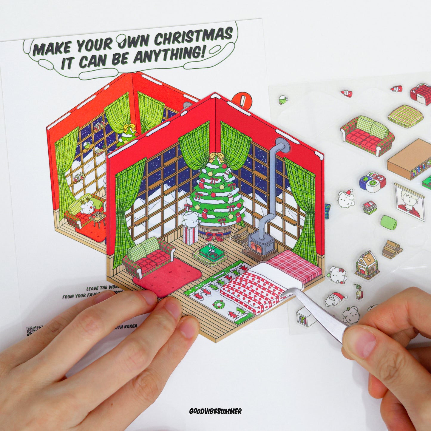 居心地の良いクリスマスキャビン