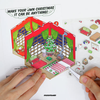 居心地の良いクリスマスキャビン