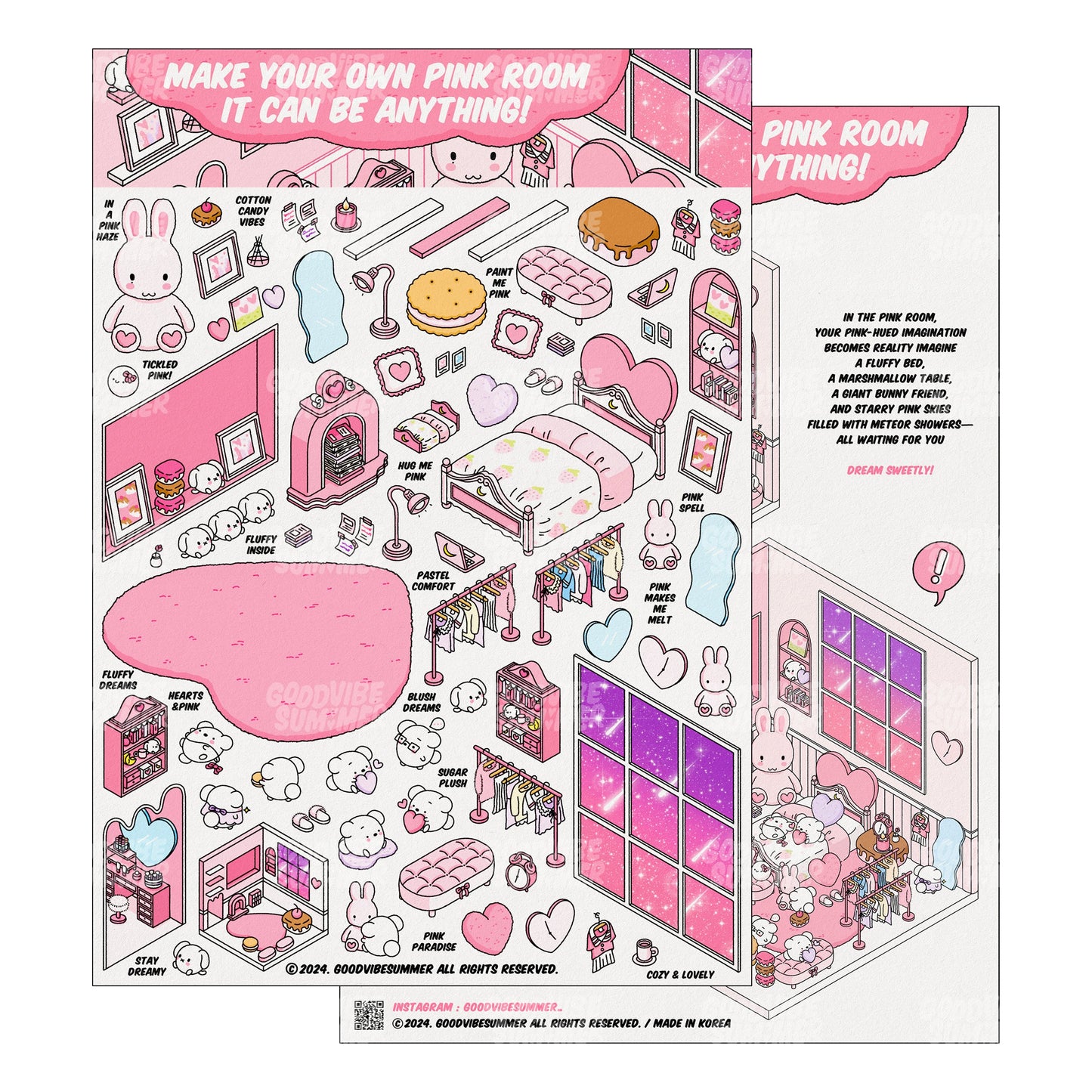 Dreamy Room Collection 3x Size