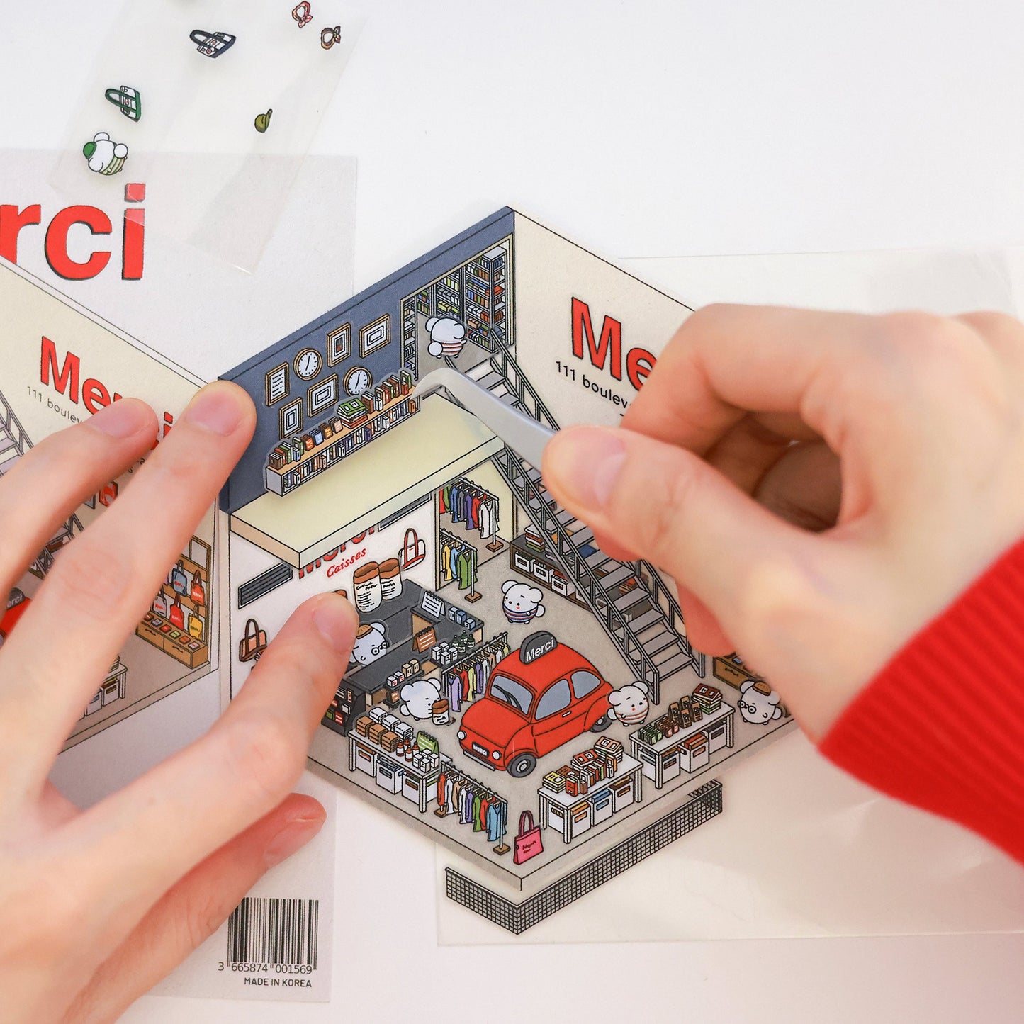 Official Merci Paris Deco Pack