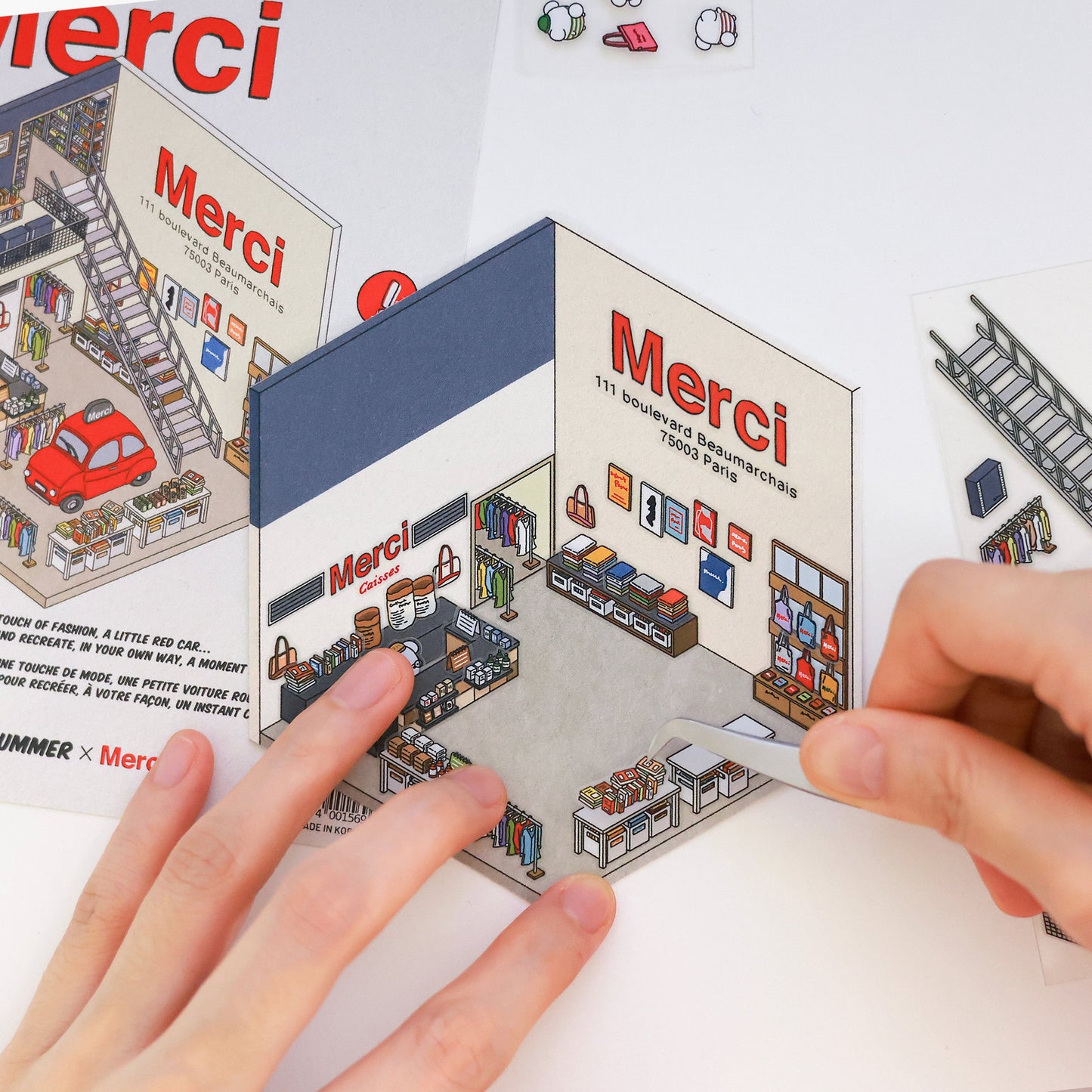 Official Merci Paris Deco Pack
