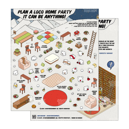 Snowy Home Party