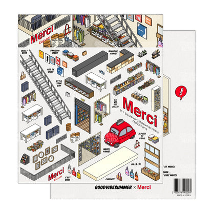 Official Merci Paris Deco Pack
